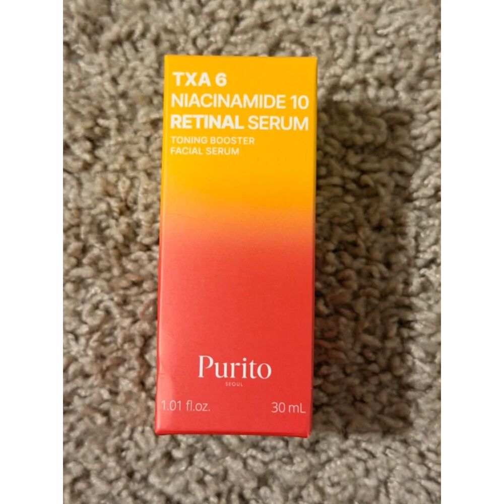 Purito TXA 6 Niacinamide 10 Retinal Serum NIB Korean Beauty